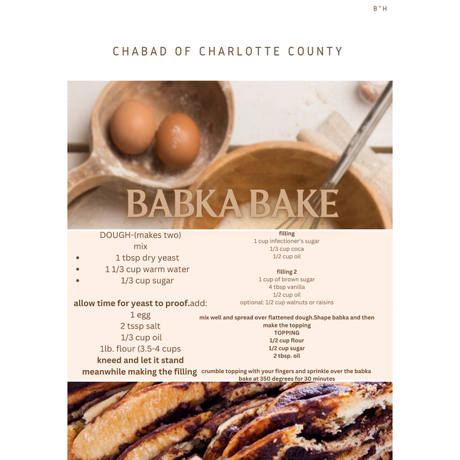 Baking & Cooking - Babka Bake #3 - Flyer