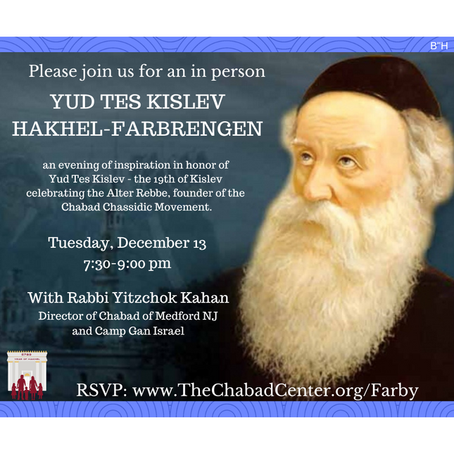 Farbrengen - Yud Tes Kislev #4 - Social Media