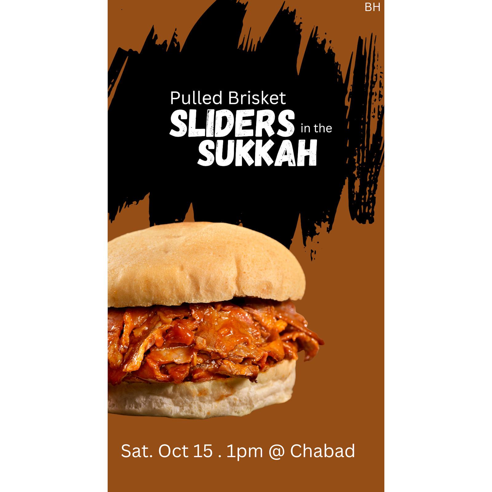 Sukkos - Subs in the Sukkah #2 - Flyer