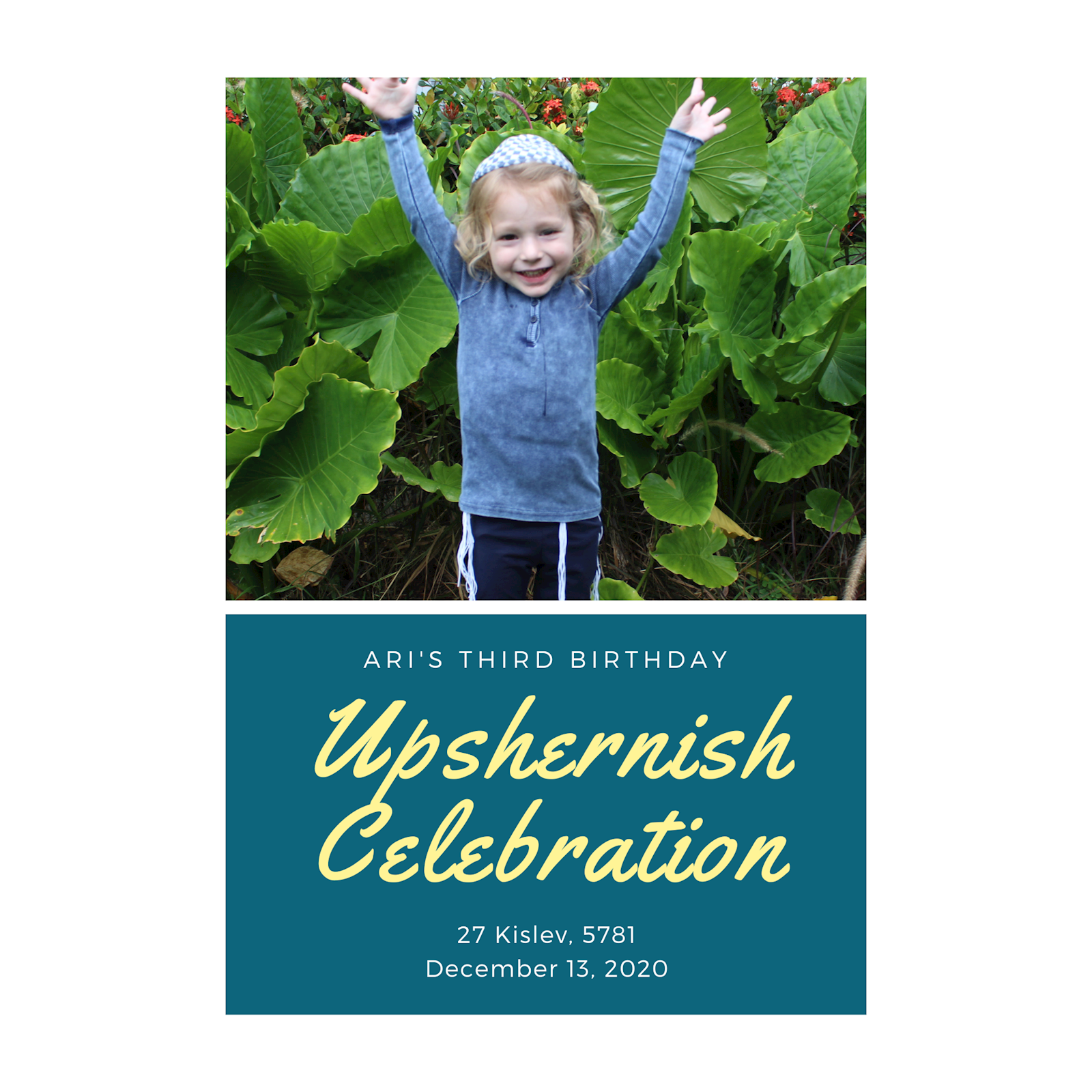 Upsherin - Booklet #1 - Flyer