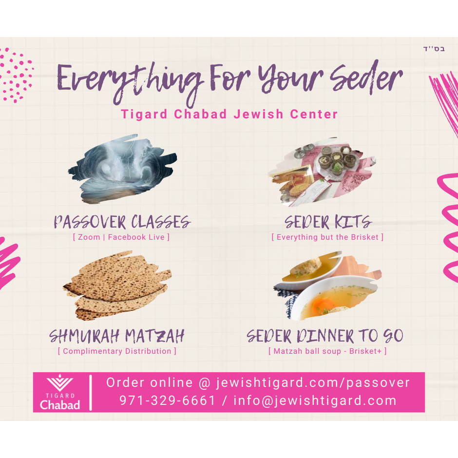 Pesach - Seder Kit #1 - Social Media