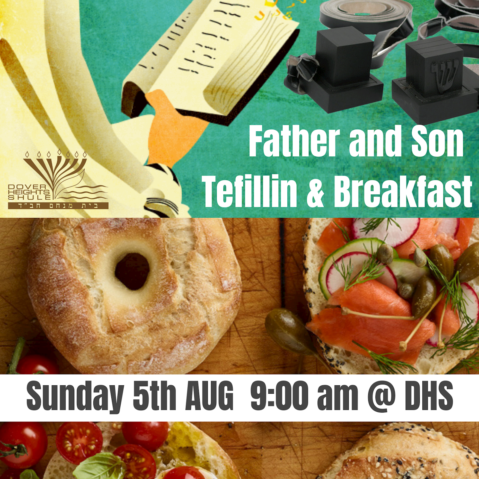 Lunch n Learn - Tefillin Breakfast #1 - Social Media