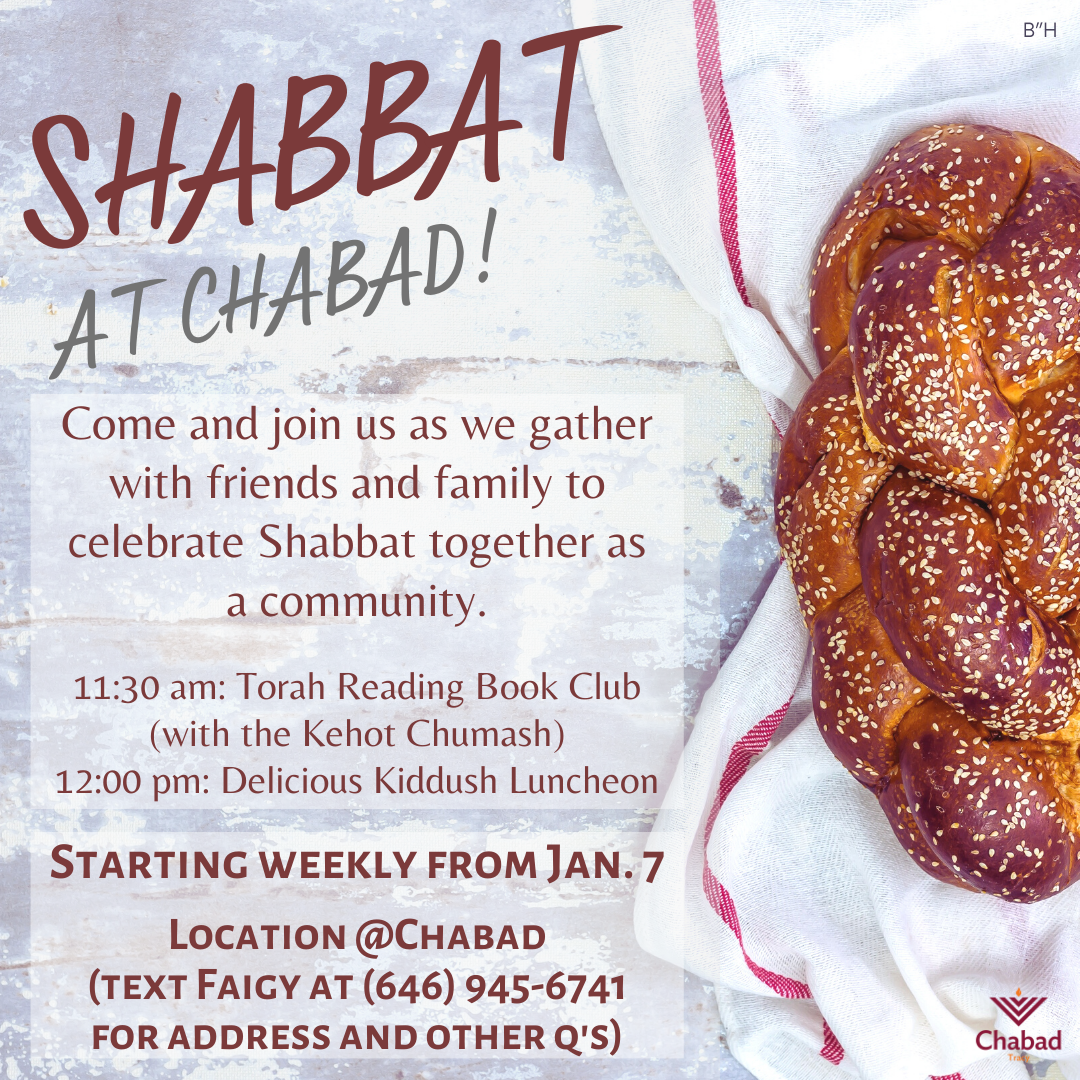 Shabbos - Kiddush Lunch #3 - Social Media