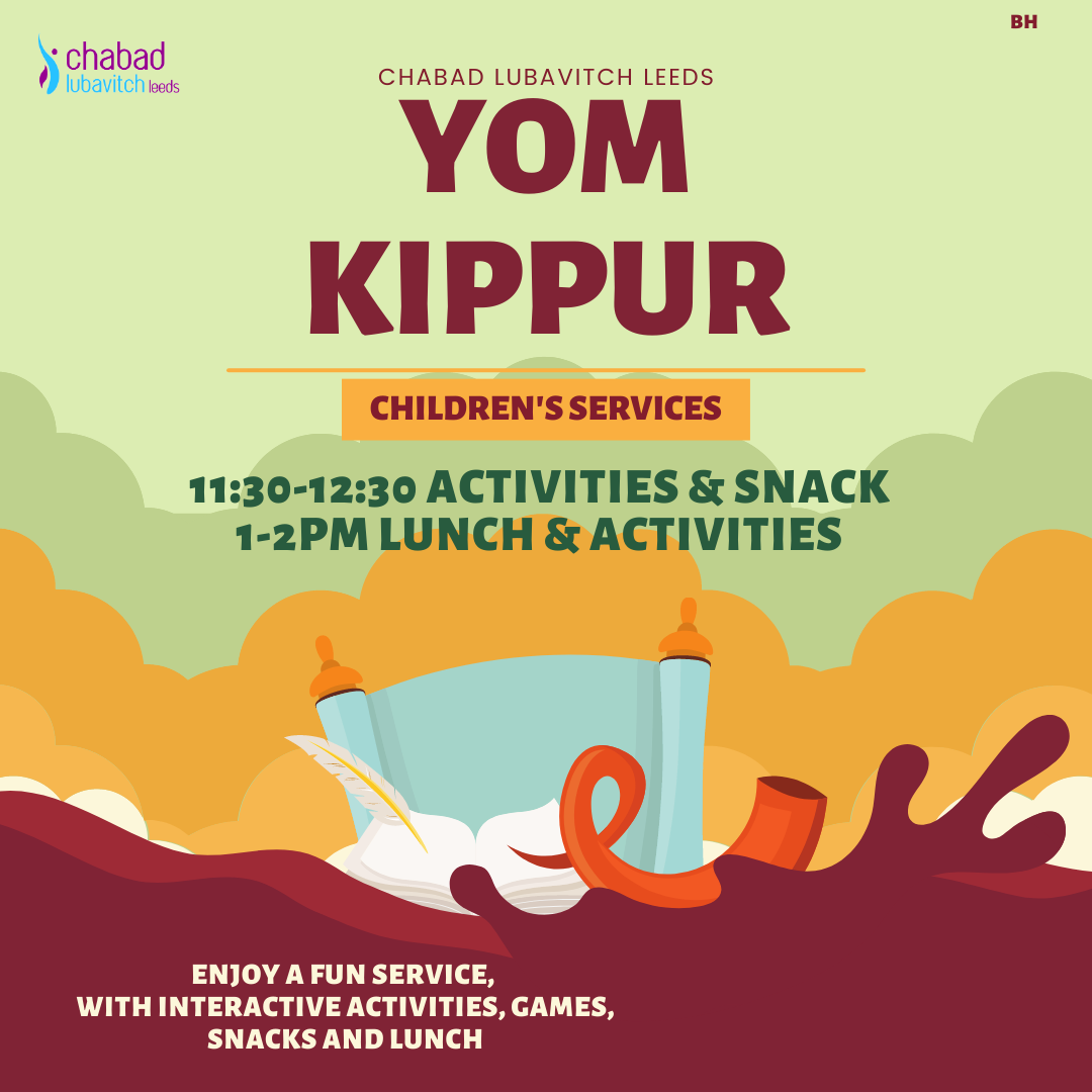 Yom Kippur - Children's Services #1 - Social Media