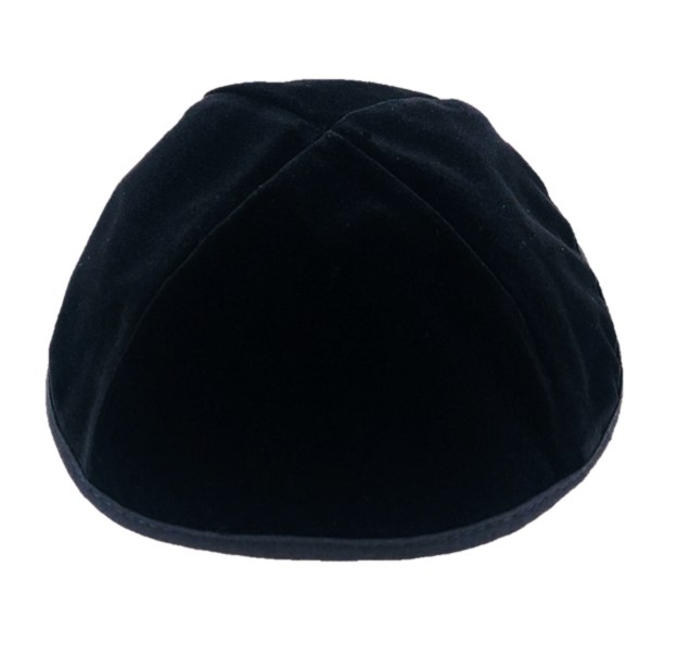 Plain Velvet Kipa