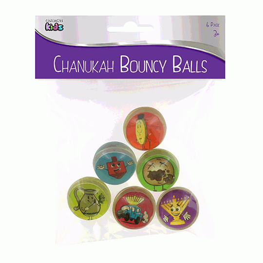 Chanukah Bouncy Balls