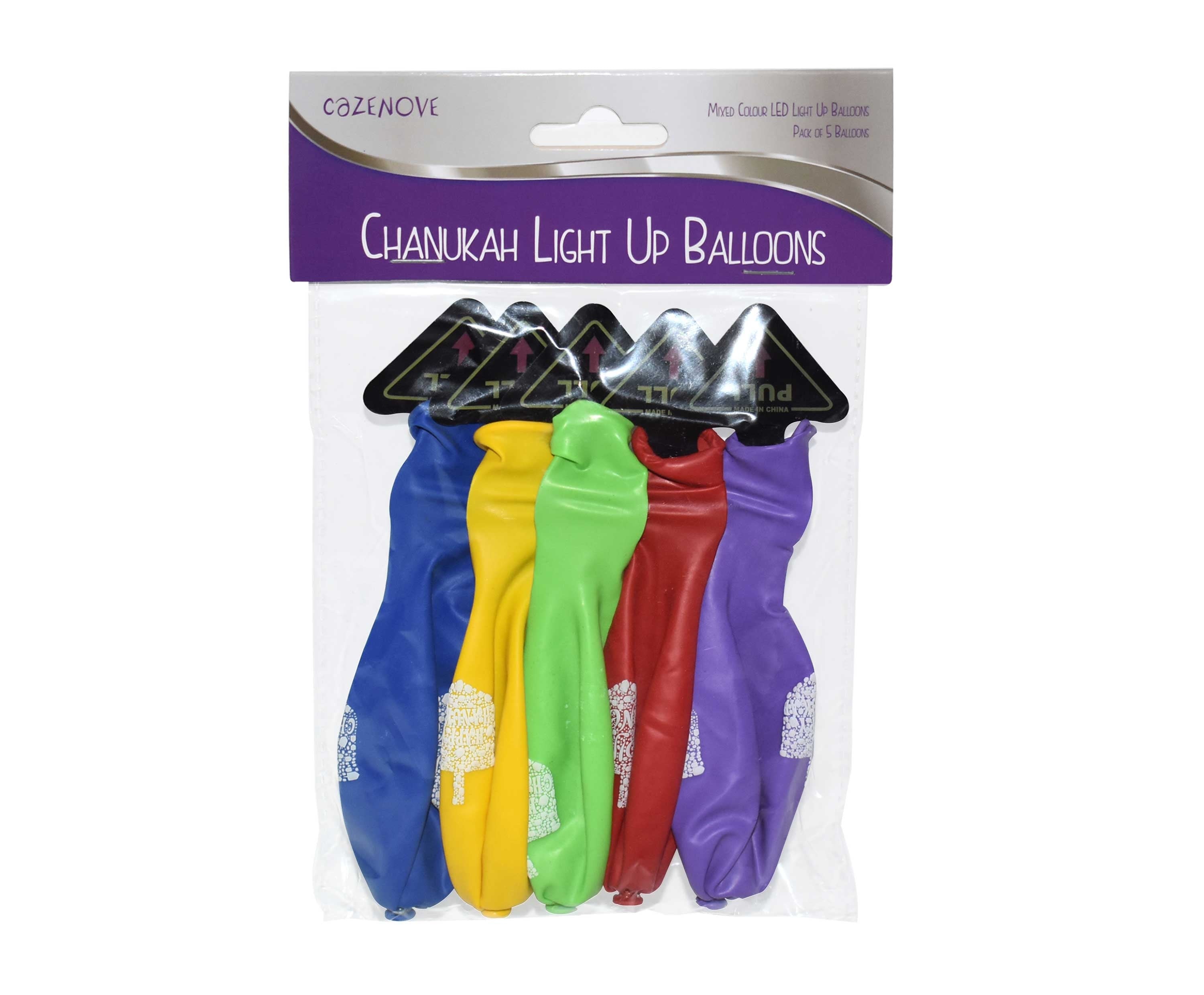 Chanukah Light Up Balloons (25pk)