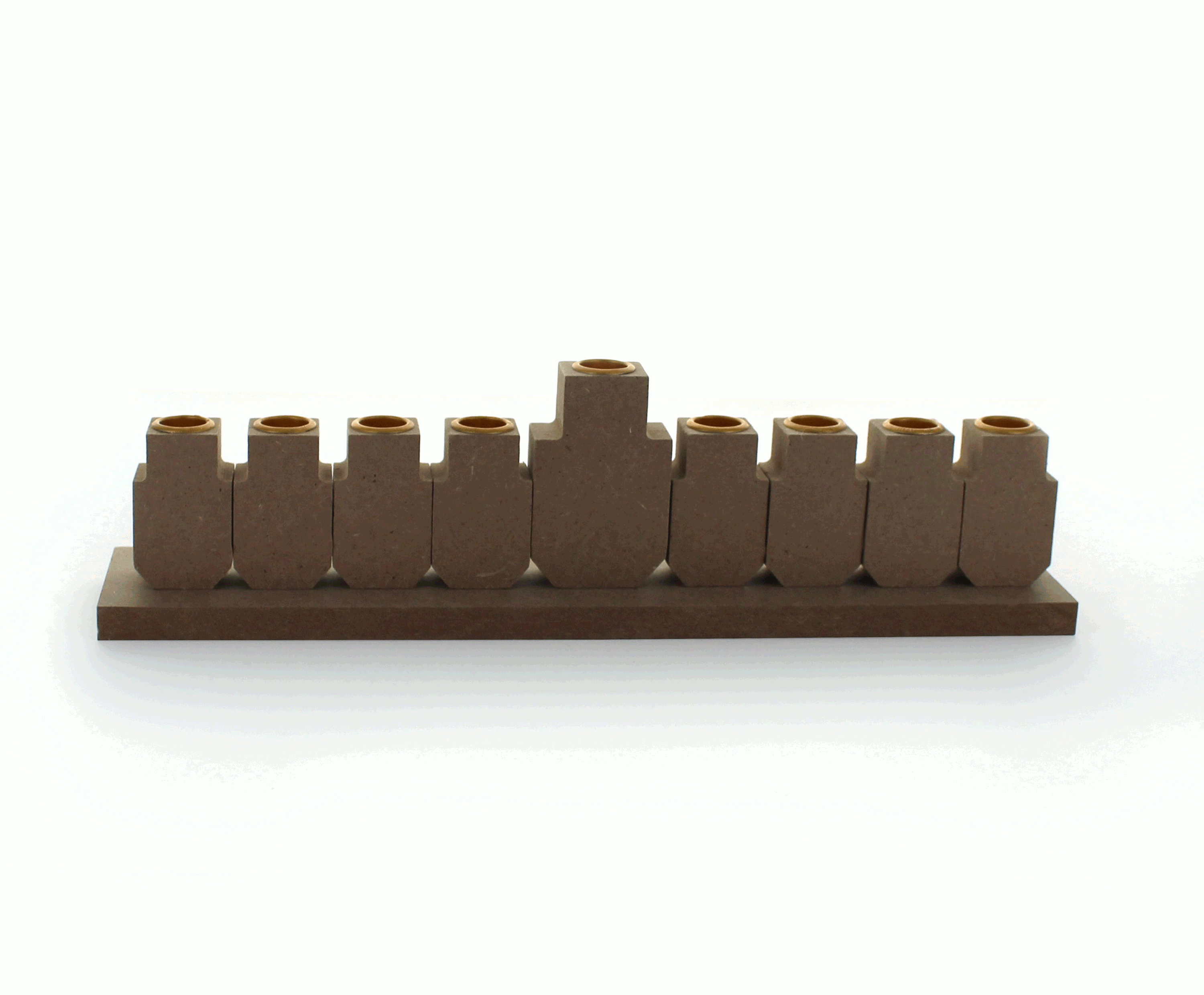 Create your Own Wood Menorah