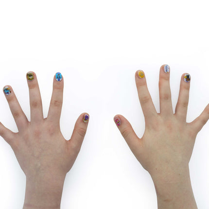 Chanukah Nail Art