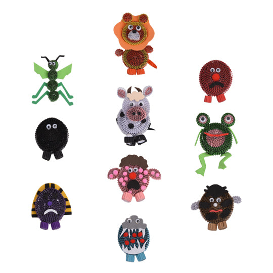 Corrugated Paper 10 Plagues Craft Kit