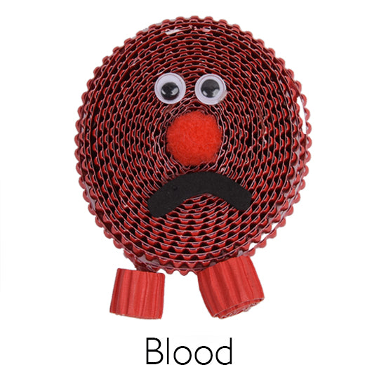 Corrugated Paper 10 Plagues Craft Kit