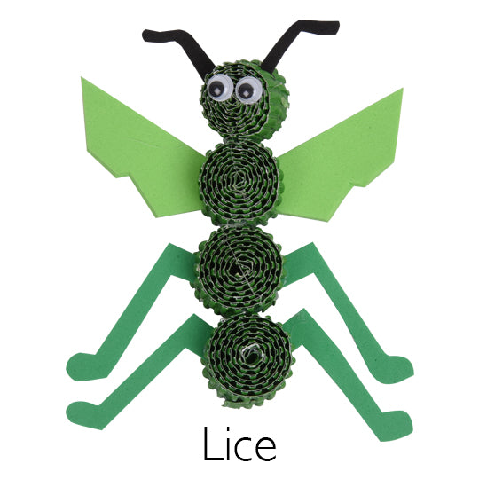 Corrugated Paper 10 Plagues Craft Kit