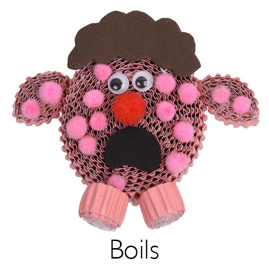 Corrugated Paper 10 Plagues Craft Kit