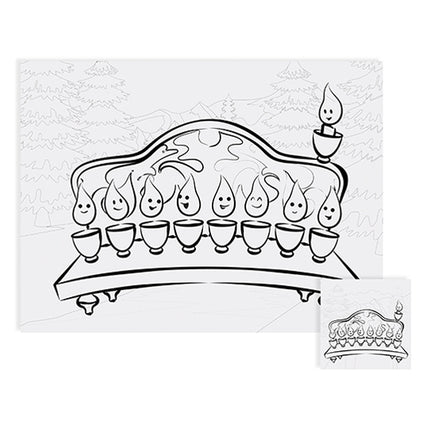 Chanukah Placemats & Coasters