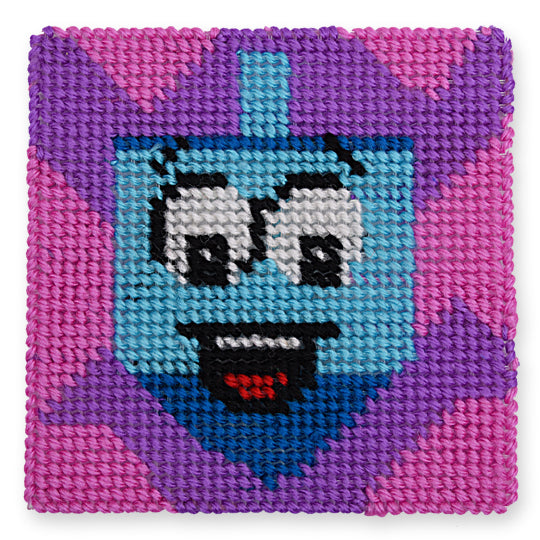 Chanukah Dreidel Cross Stitch