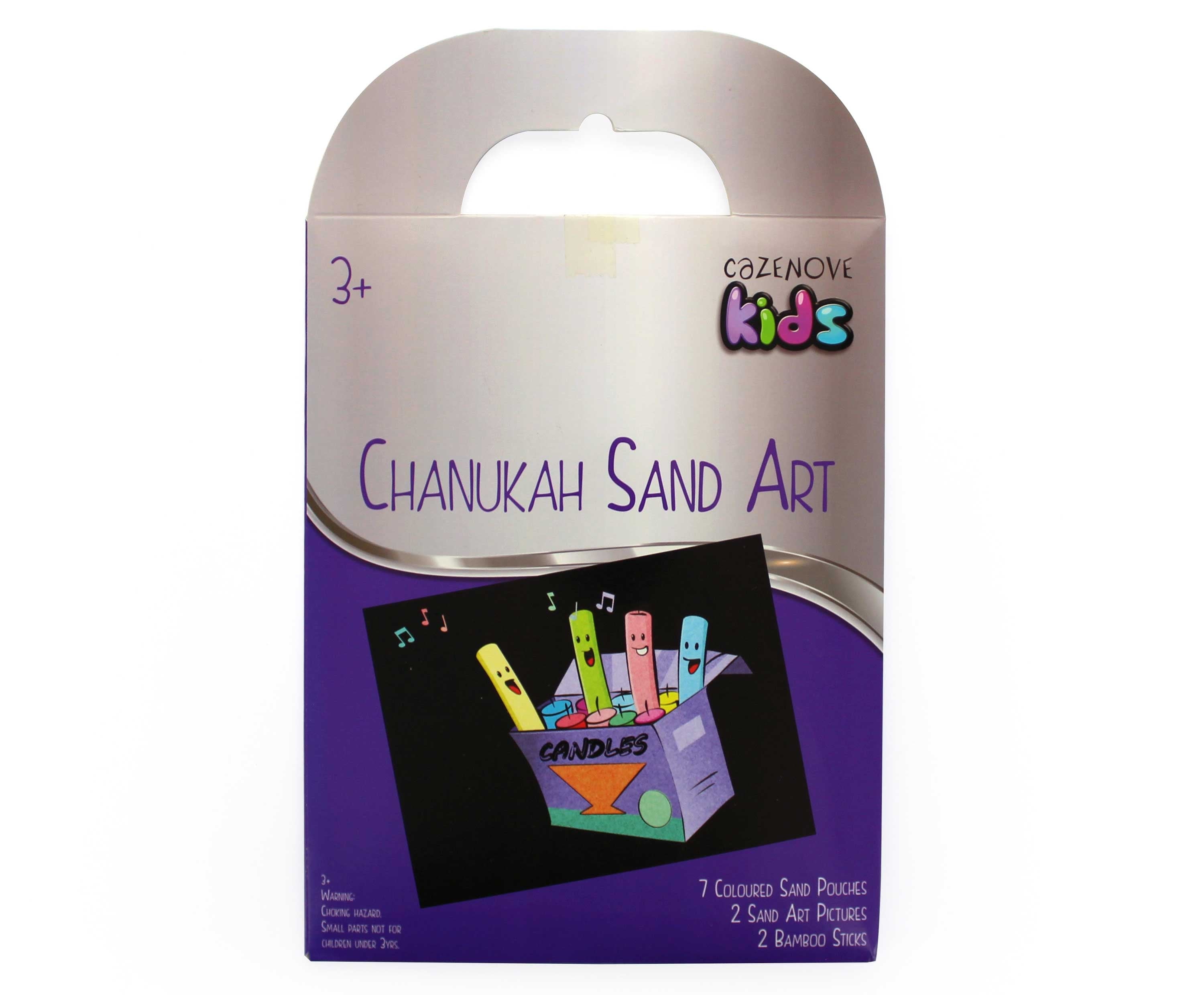 Chanukah Sand Art