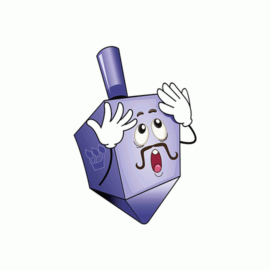 Dreidel Funny Faces