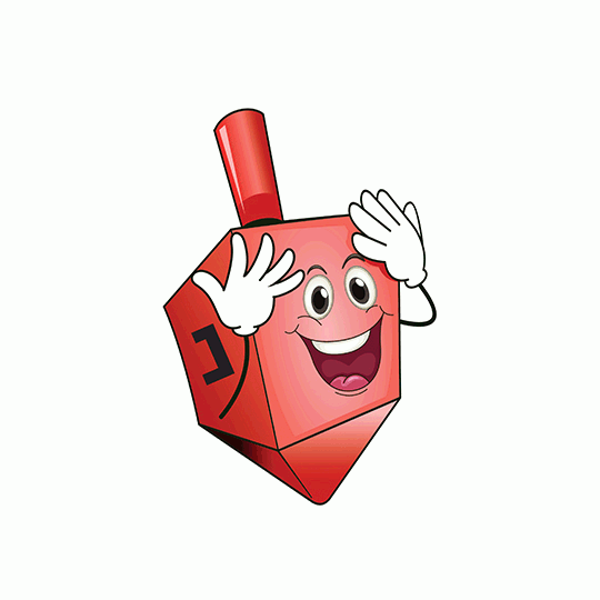 Dreidel Funny Faces