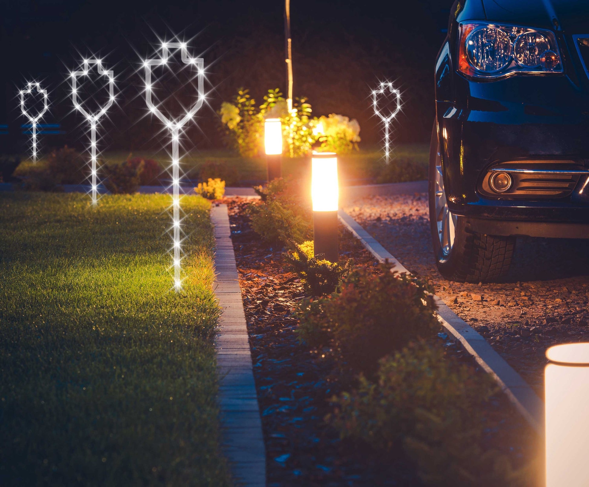 Dreidel Outdoor Standing Lights