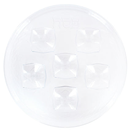 Seder Plate - Clear - 12 Pack