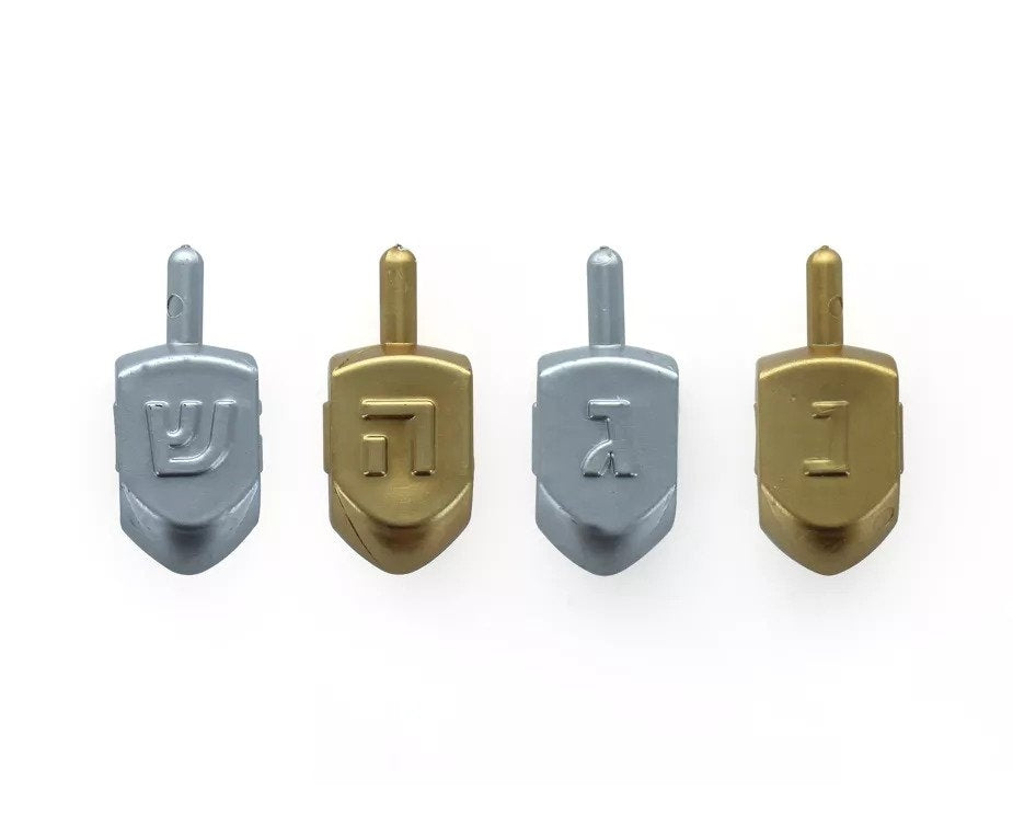 Box of 100 Gold & Silver Dreidels
