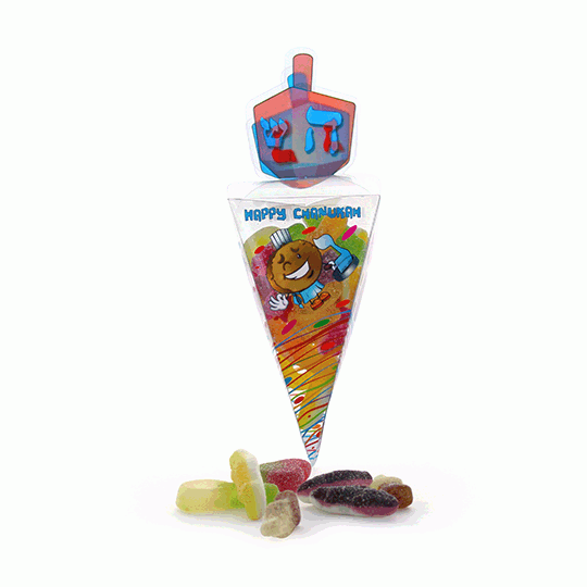 PVC Fillable Dreidels pack