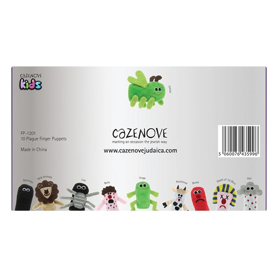 10 Plagues Finger Puppets