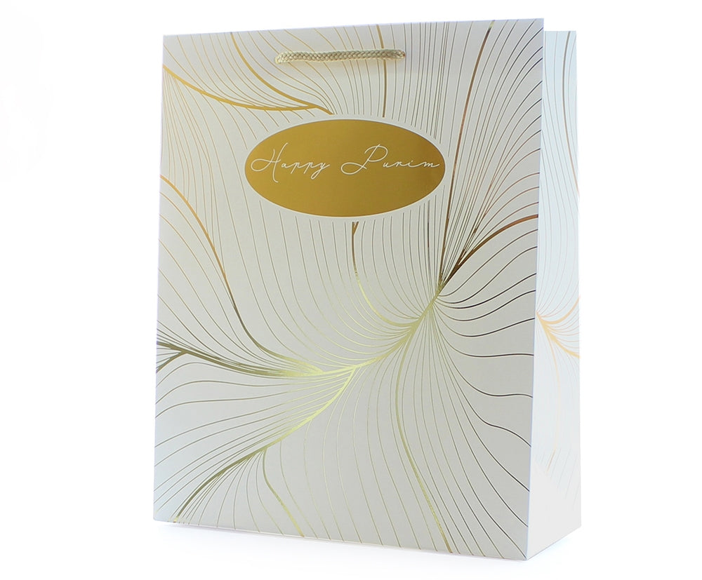 Luxury Happy Purim Paper Bag