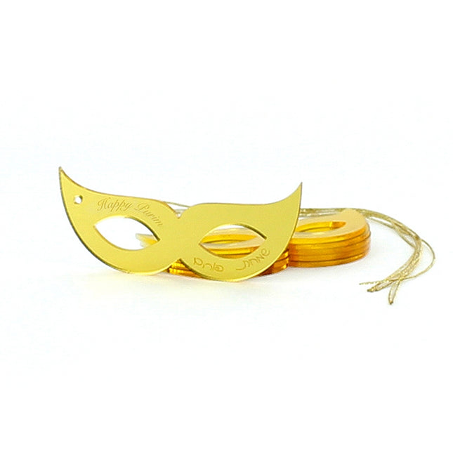 Mask Lucite Gift Tags