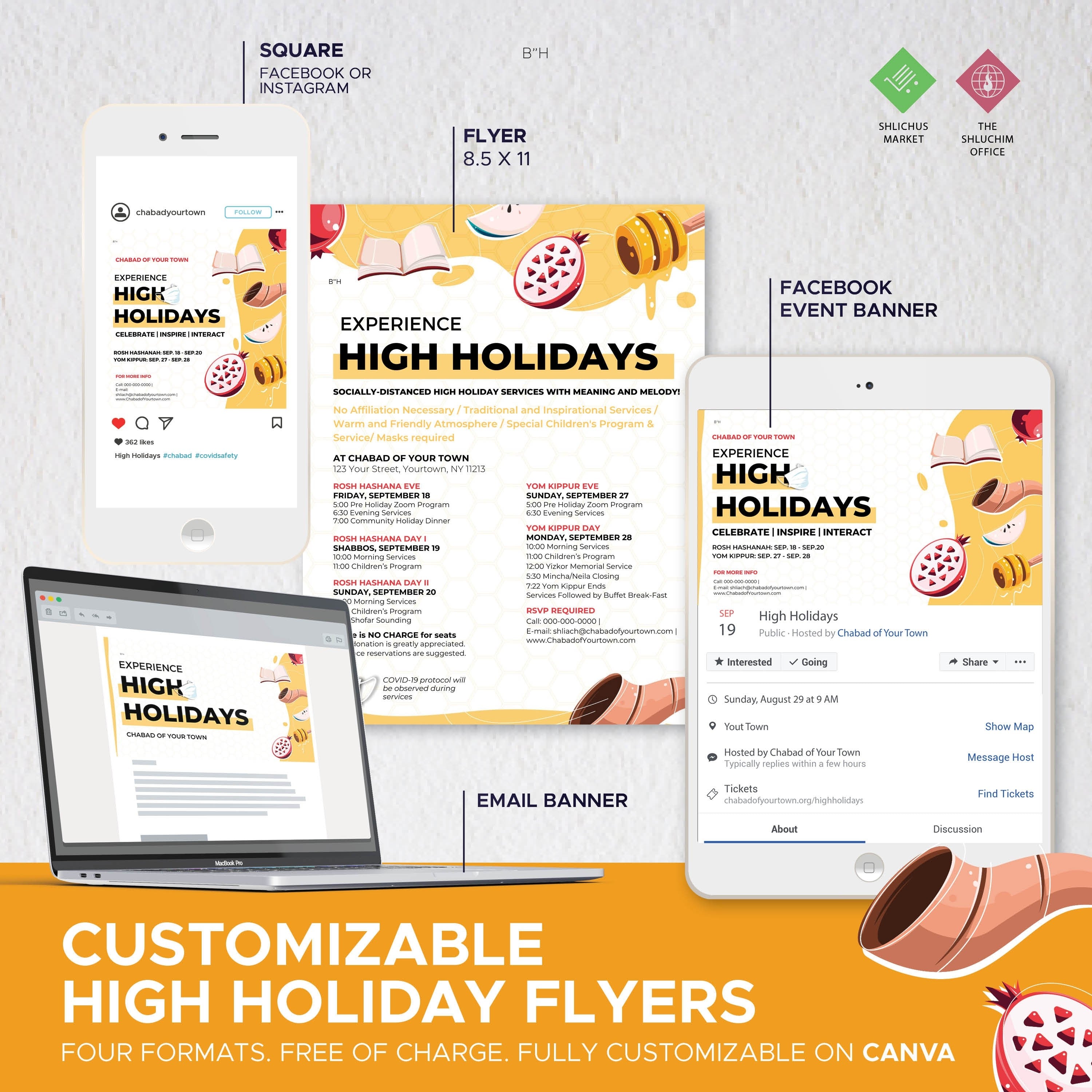 High Holidays #3 - Package