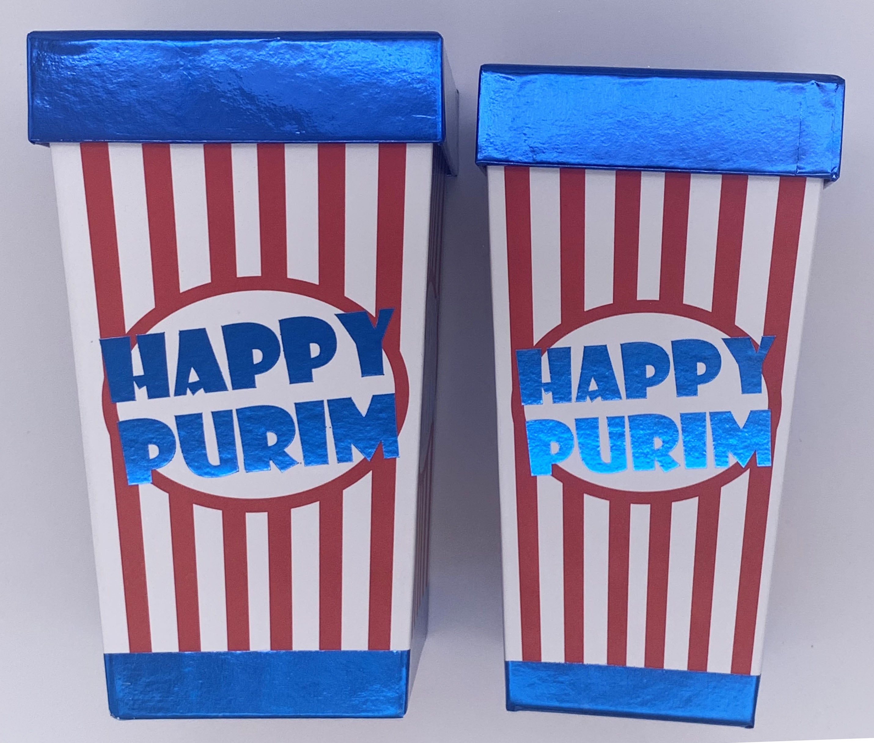 Trapezoid Happy Purim Box