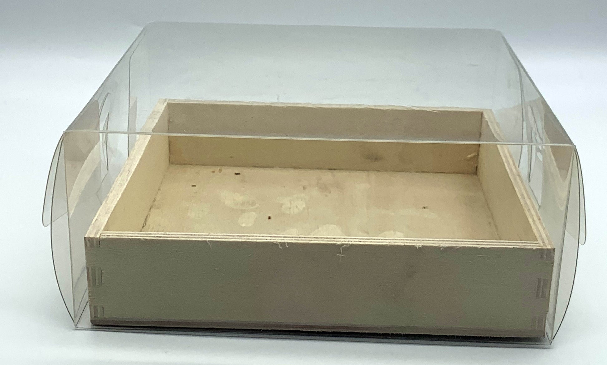 Wood Box with Clear Box