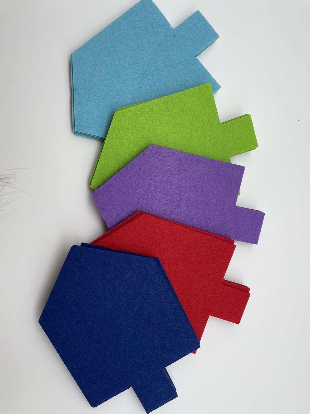 Felt Dreidel Shaped 25 Pack