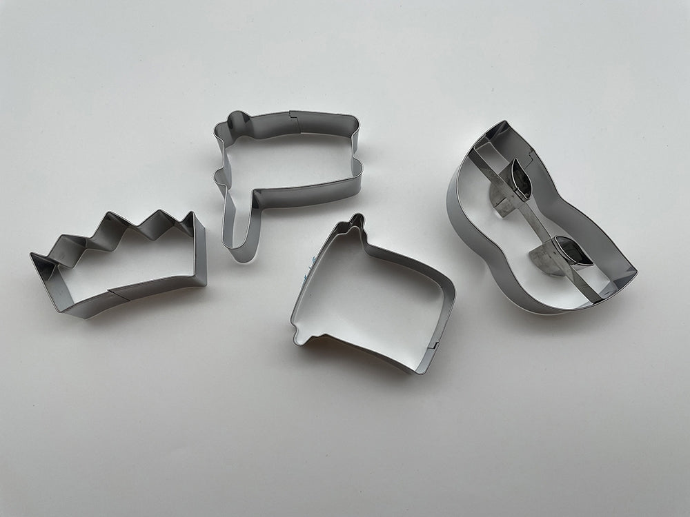 Purim Cookie Cutters - Aluminum