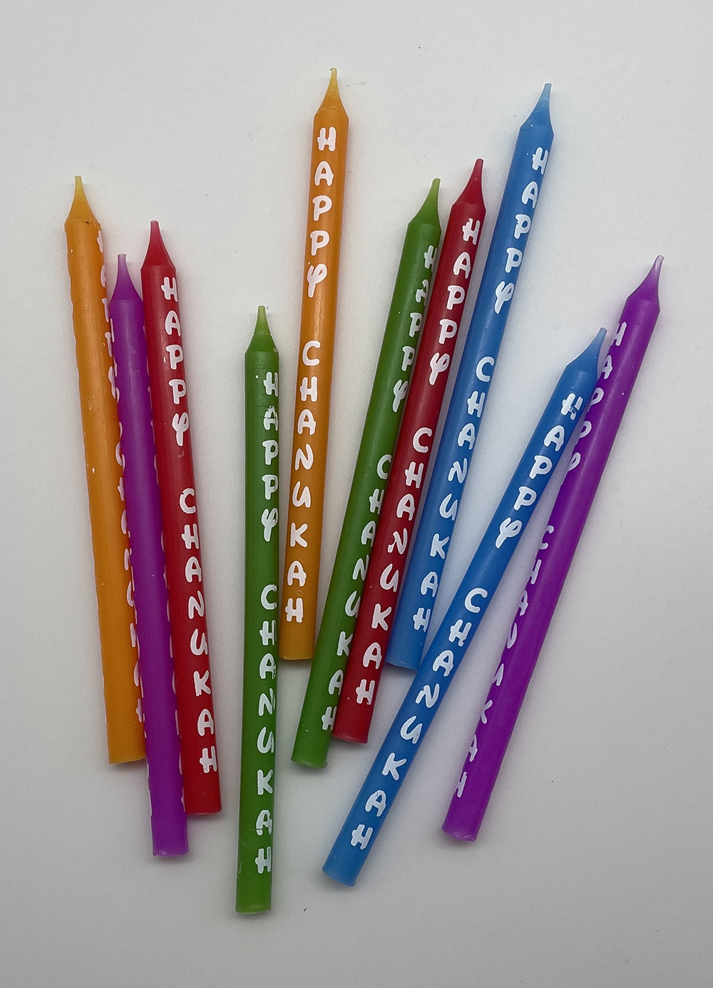 Happy Chanukah Candles