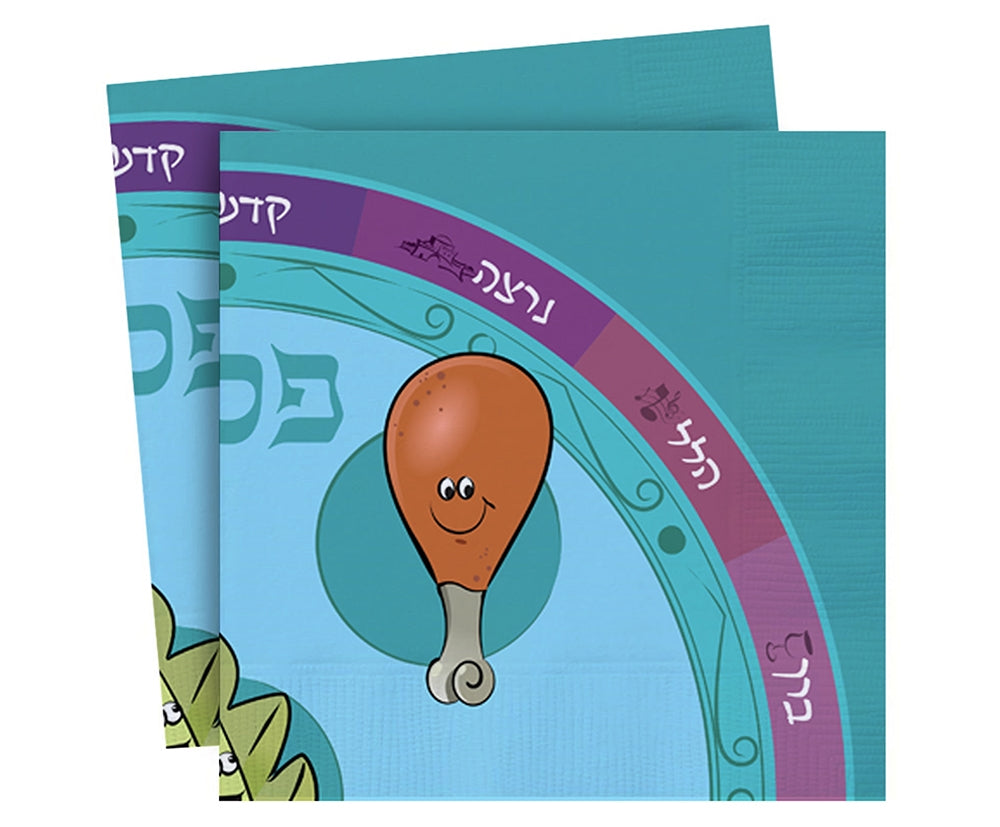 Seder Plate Napkins - Kids