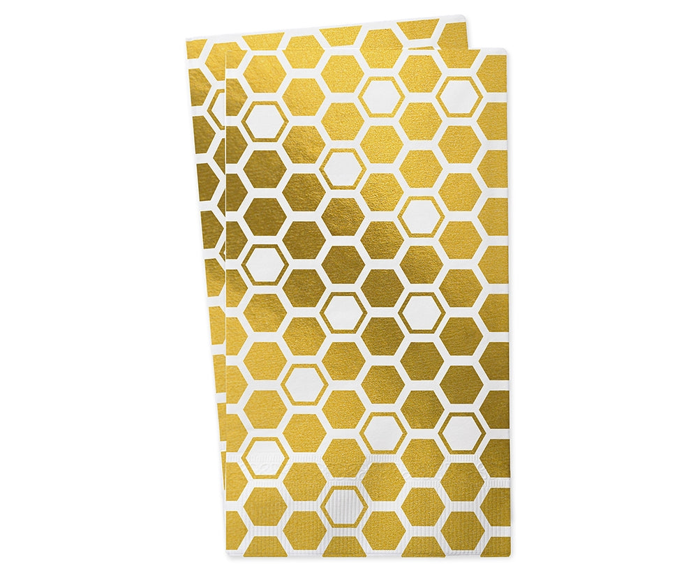 Foiled Honeycomb Napkins
