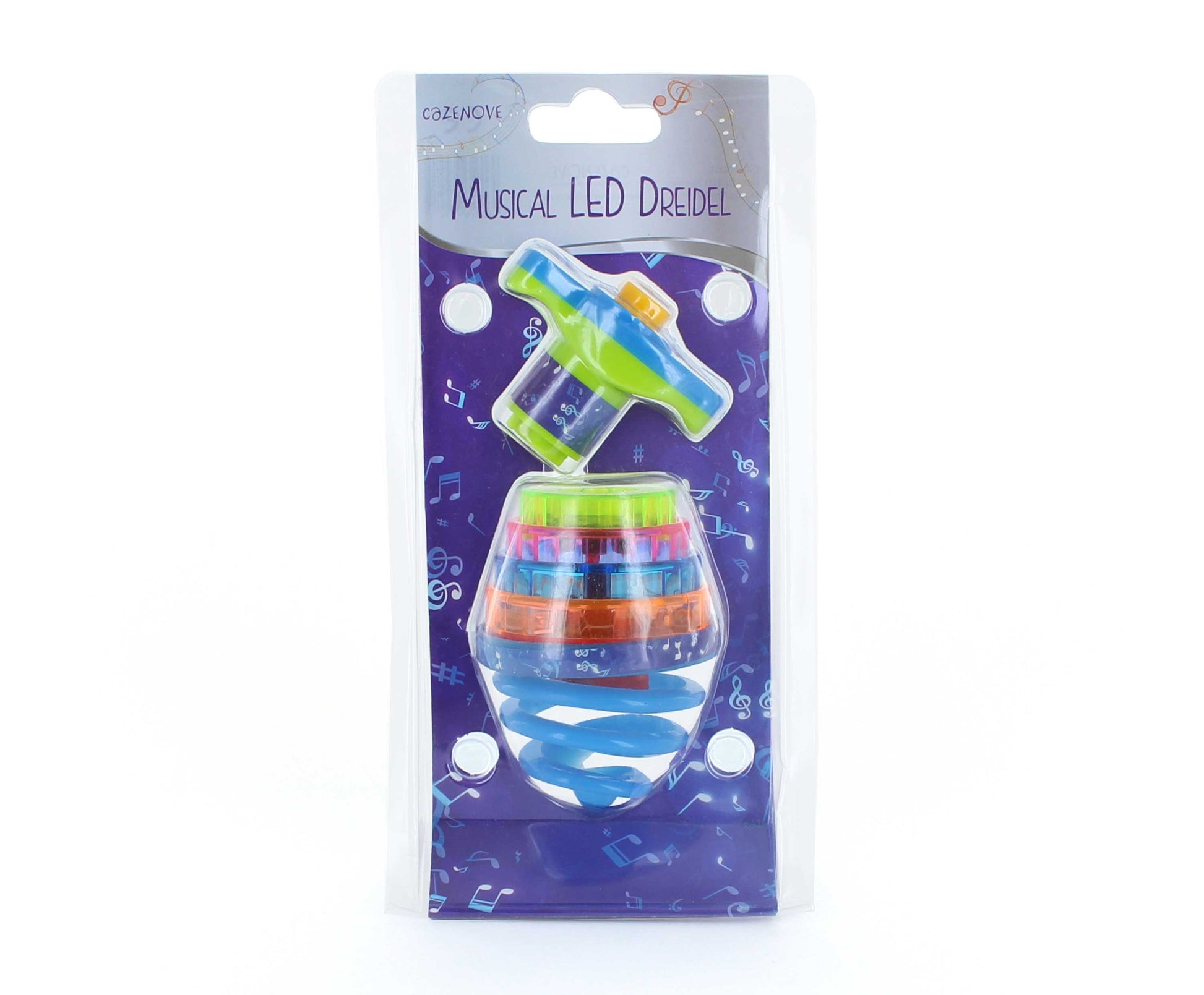LED Spinning Dreidel With Music
