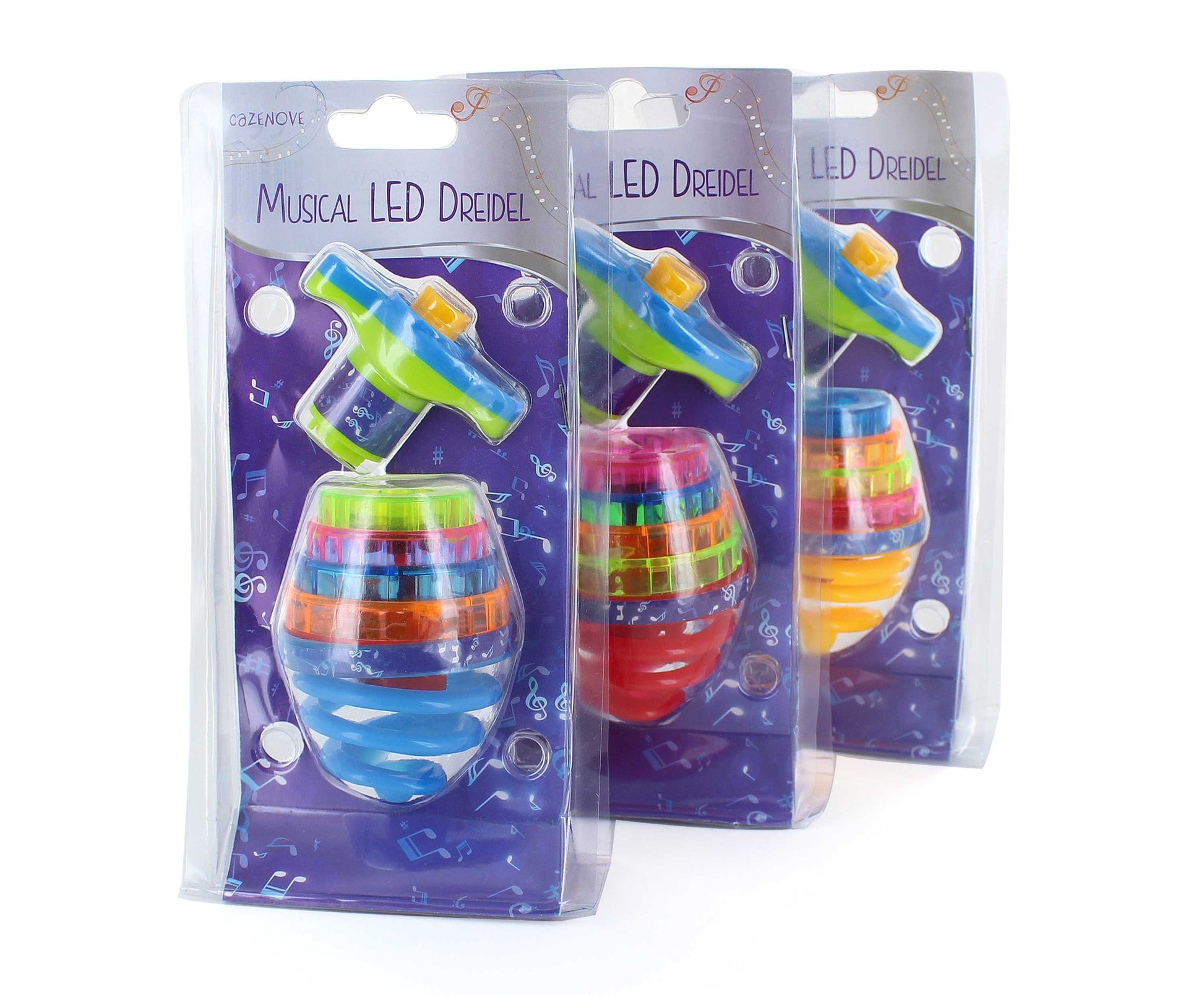 LED Spinning Dreidel With Music