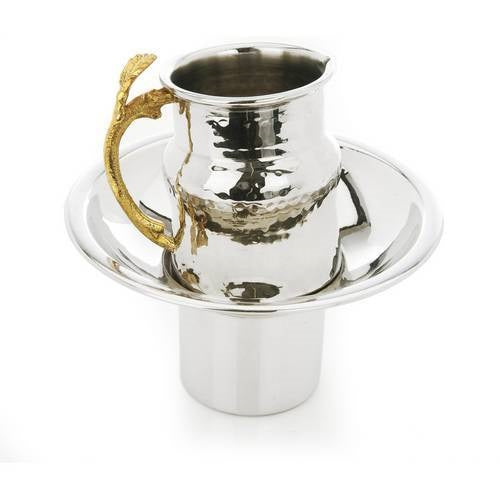 Wash Cup with Base-Leaf