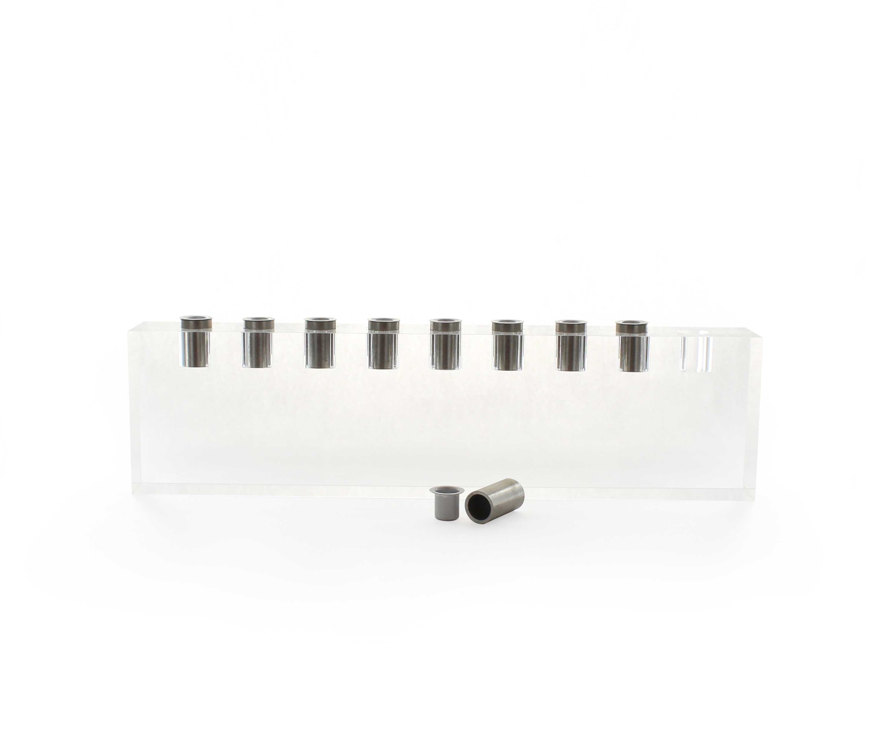 Lucite Menorah