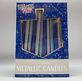 Metalic Chanukah Candles