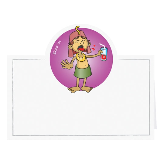 10 Plagues Place Cards - 12pk
