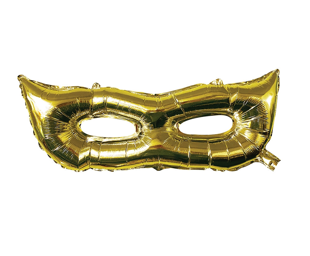 Purim Masquerade Balloon - Gold