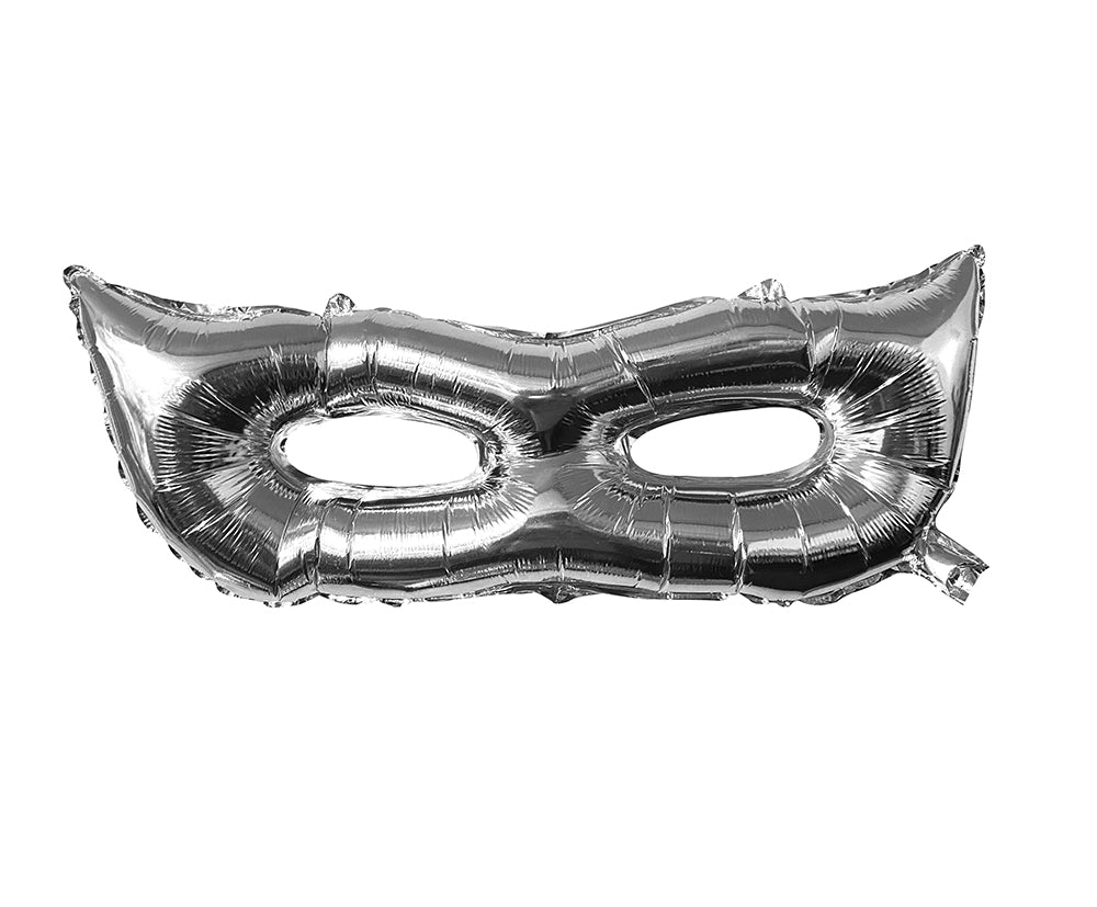 Purim Masquerade Balloon - Silver