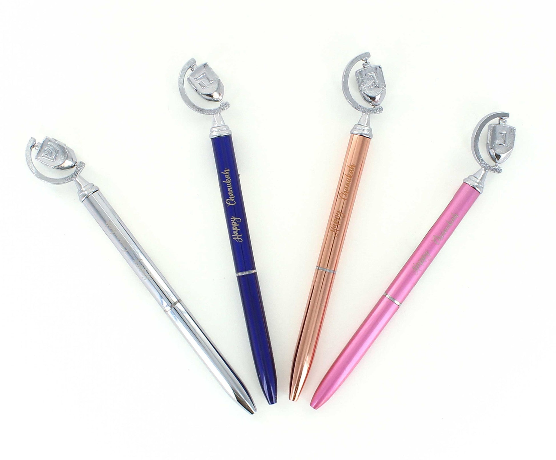 Dreidel Spinning Top Pen - 24PK