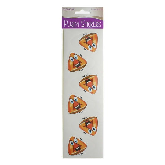 Purim Sticker Labels - Hamantash