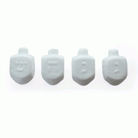 Styrofoam Dreidels