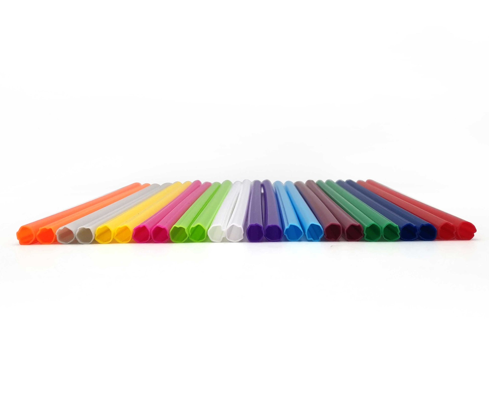 Dreidel Shaped Straws - 12PK