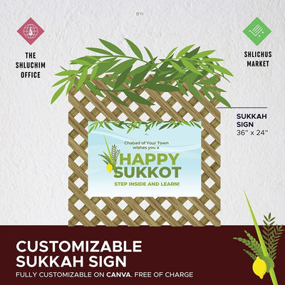 Sukkos - Sukkah Sign #1 - Sign